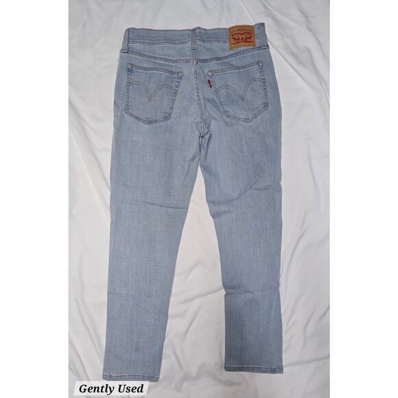 Women's Levi's 887 Stellar Stretch Boyfriend Relaxed Fit Tapered  Size W27xL27 - Picture 3 of 6